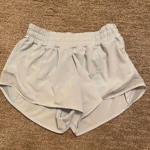 lululemon size 2 light blue shorts!